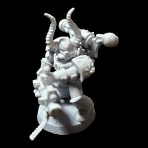 Warhammer 40K Chaos Space Marine Miniature Unpainted Plastic Model